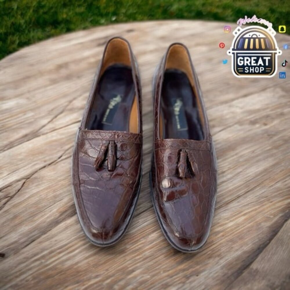 V.I.P Collection Dress Shoes Elegant Loafers Size 9.5/43 High Quality